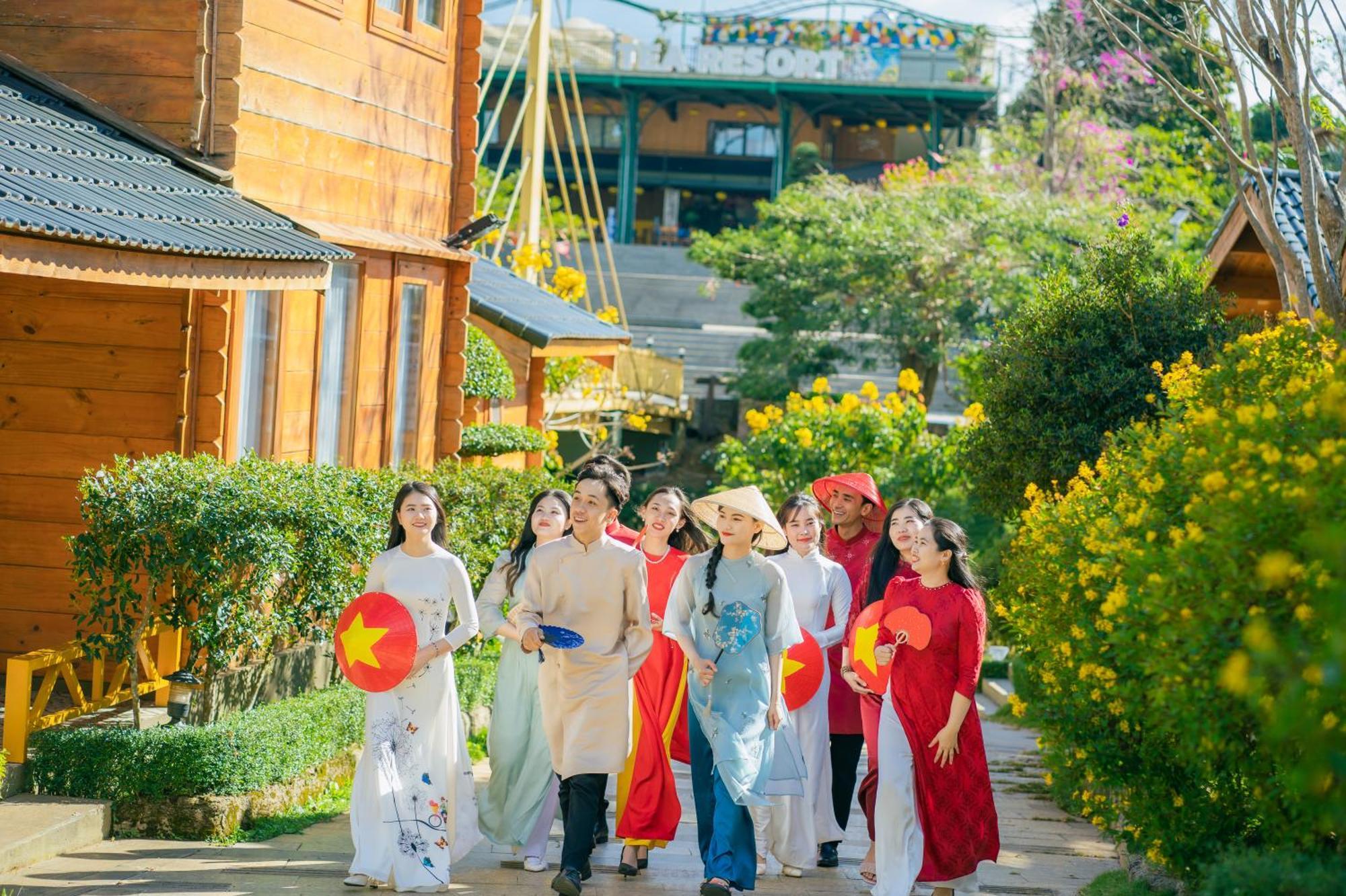 Tea Resort Bảo Lộc Eksteriør bilde